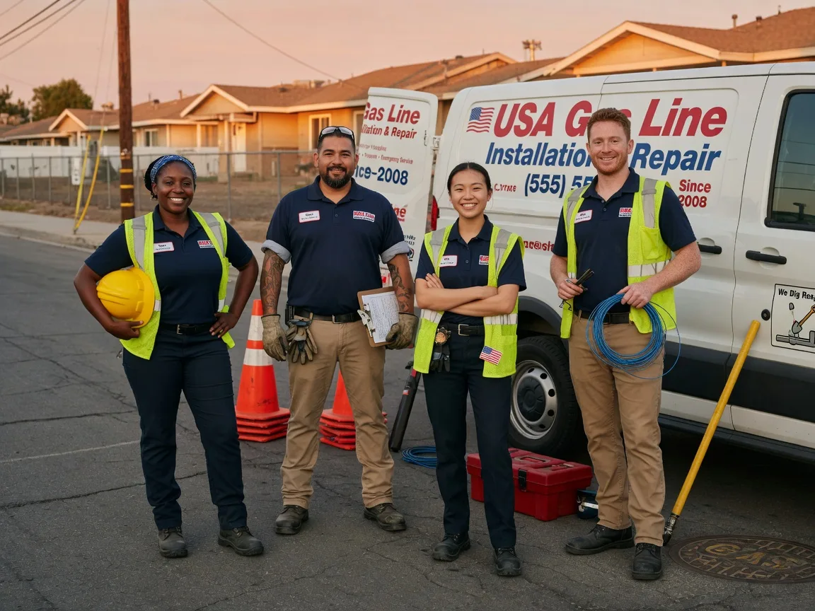 Gas Line Installation company in Hubbard, TX